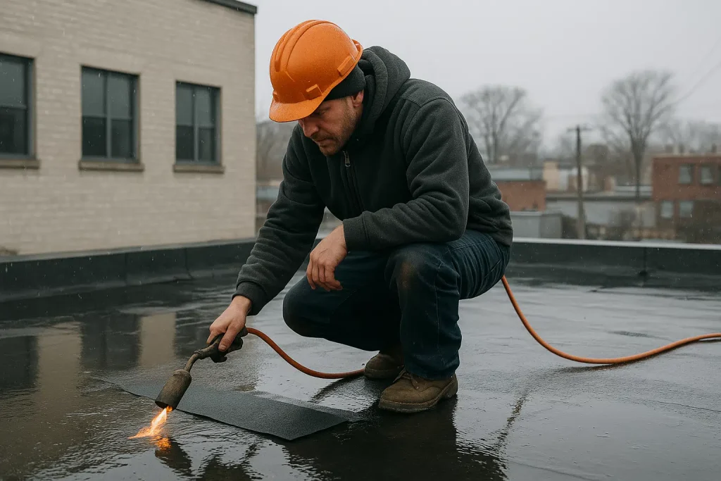 flat roof repair